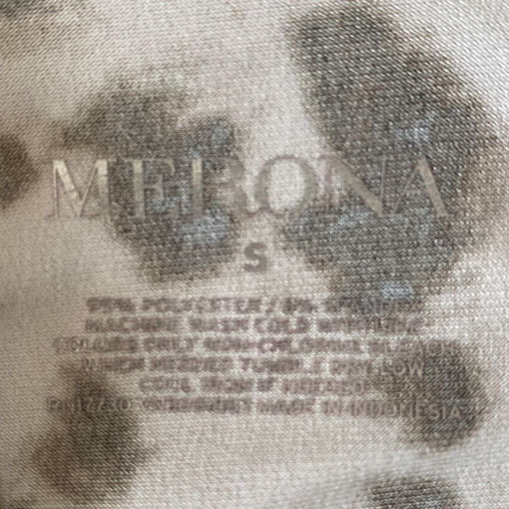 🔥3/$20🔥 Merona leopard print blouse size S - Picture 5 of 5